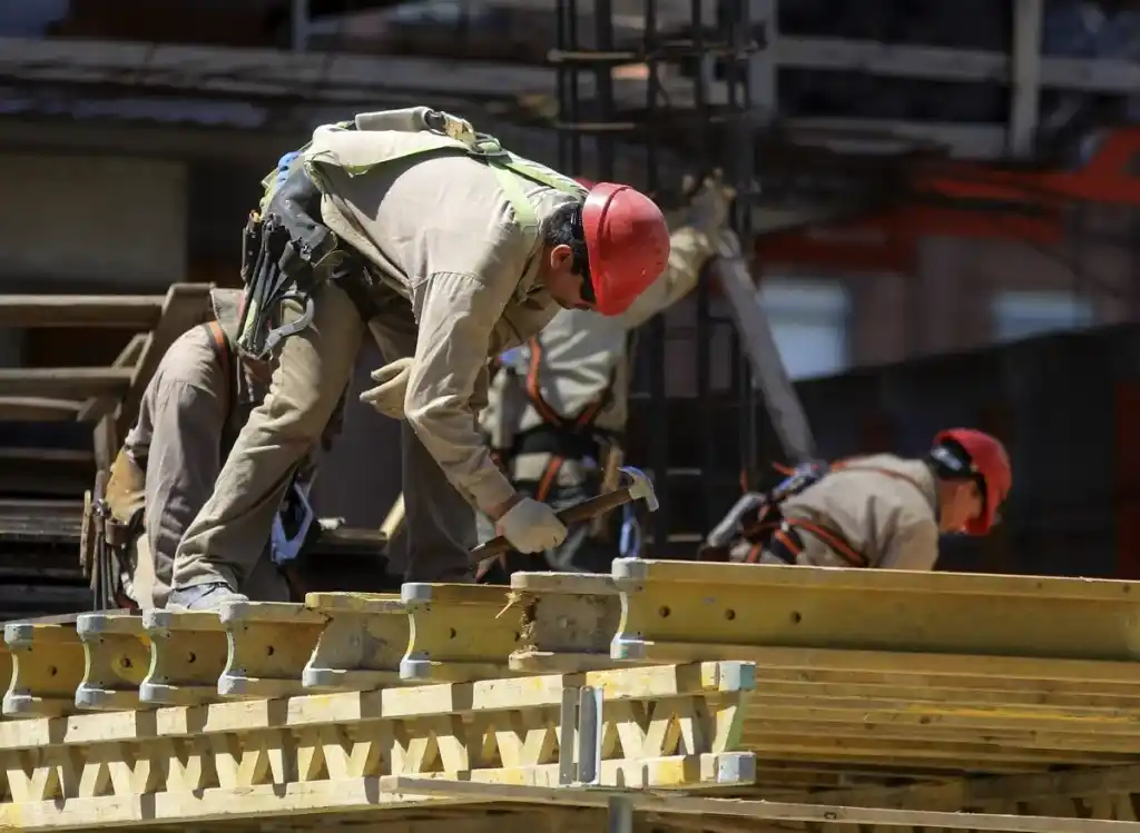 La construcción es uno de los sectores que más puestos perdió.