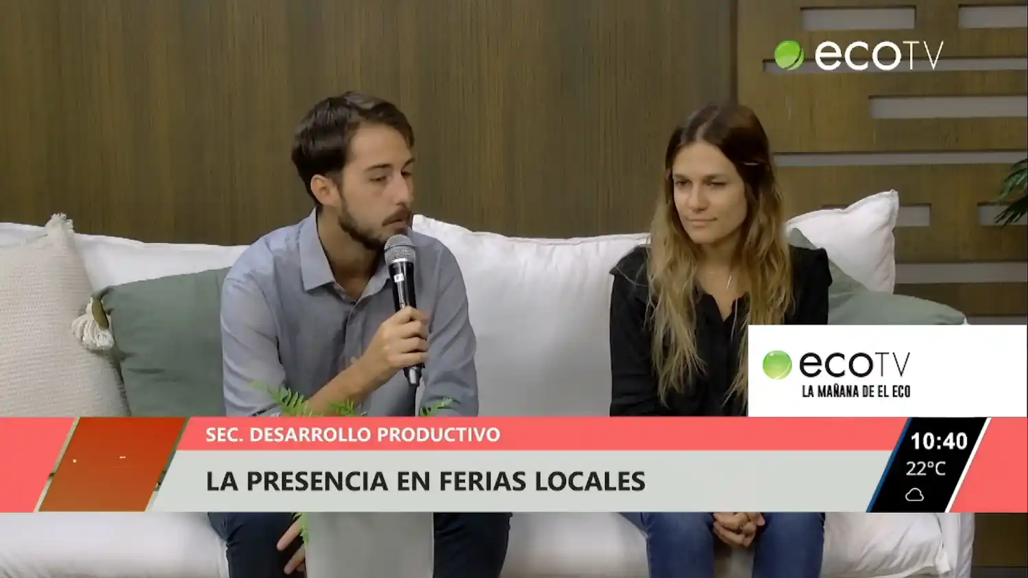 Desarrollo Productivo: La presencia en ferias locales