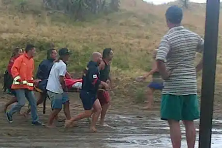 Tragedia por la caída de un rayo en Villa Gesell