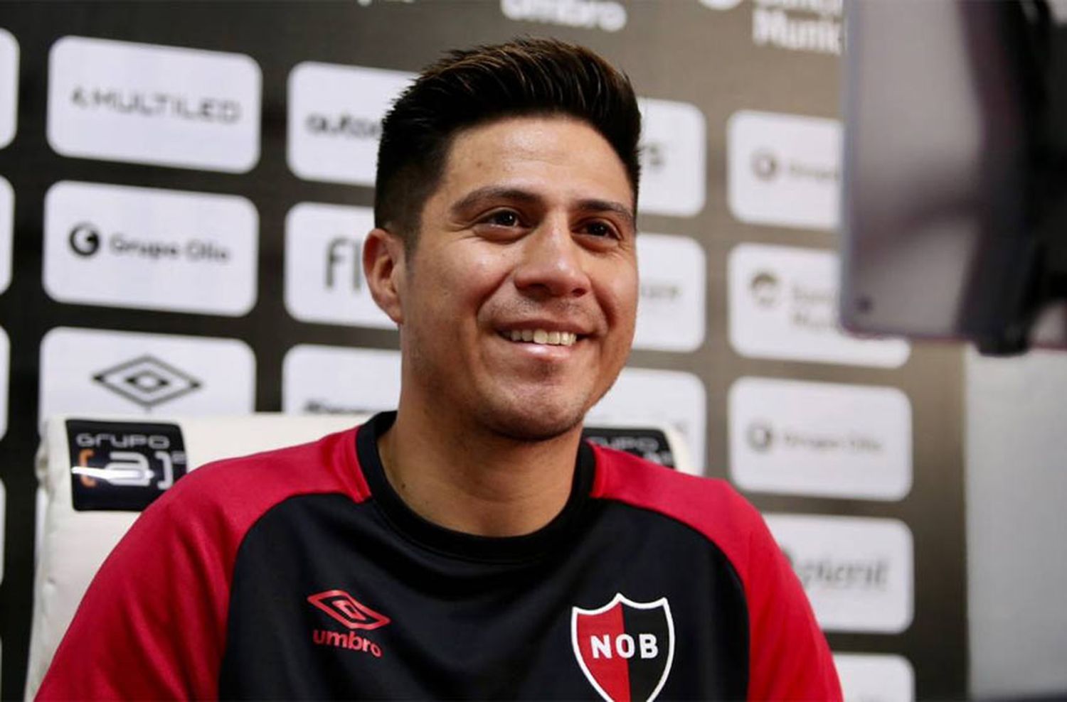 Cristaldo: «Desde el primer día que llegué a Newells estoy muy contento y voy a continuar»