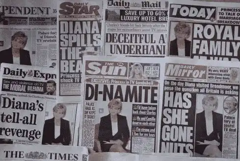 La entrevista de la princesa Diana todavía da mucha tela para cortar. Foto AFP