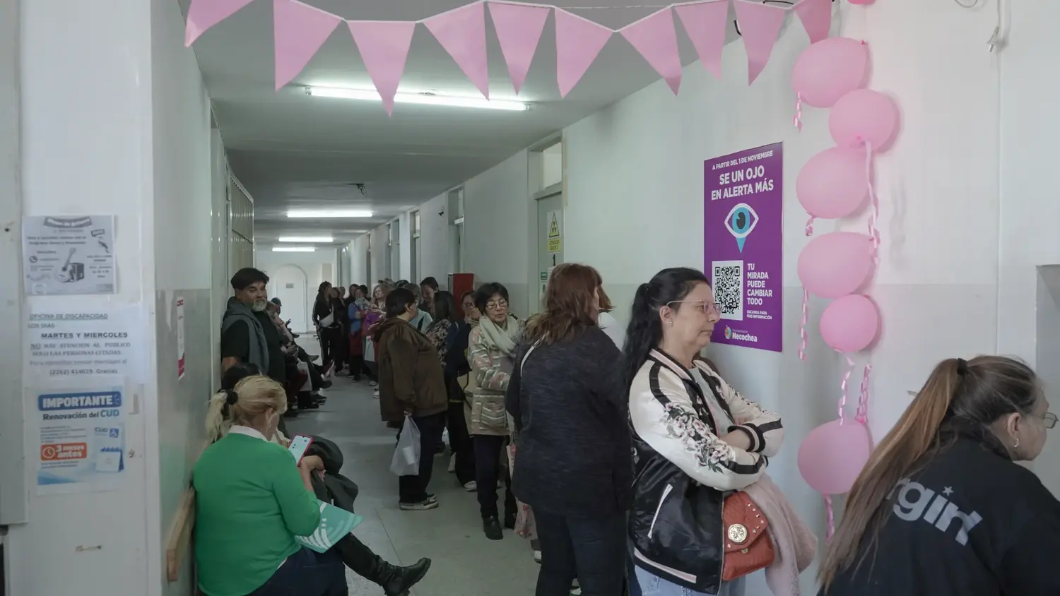 Gran concurrencia de mujeres a la maratón mamográfica del Hospital Irurzun
