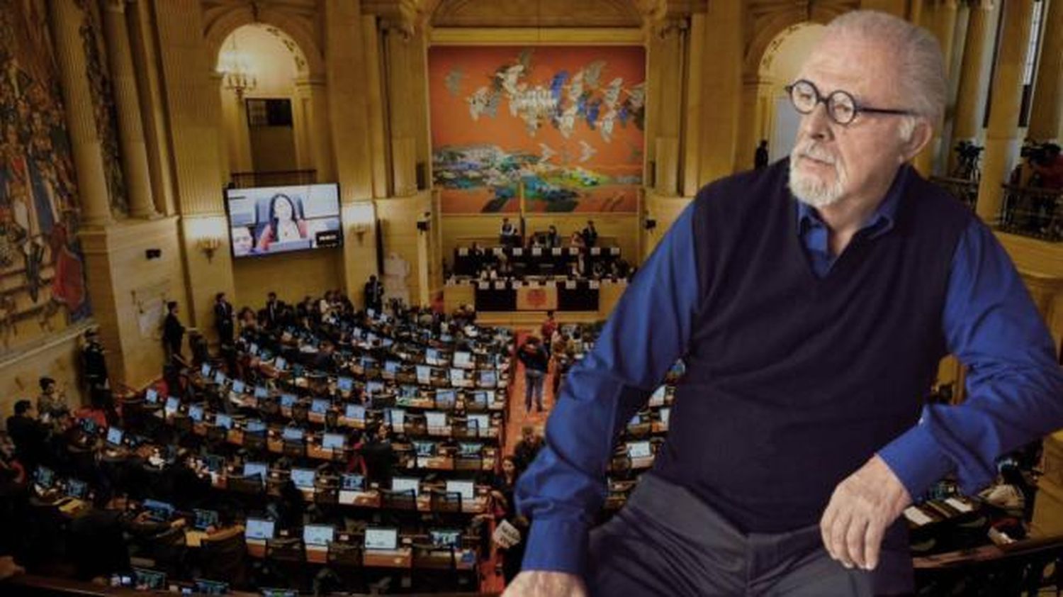 El Maestro Fernando Botero ya está en el Congreso de Colombia