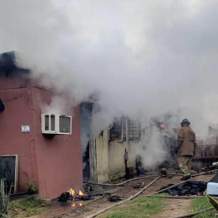 Un incendio destruyó por completo una vivienda