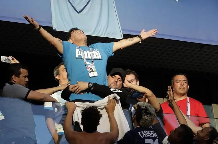 «Mi corazón está con ustedes»: la emotiva arenga de Maradona que se volvió viral previo a la final de la Copa América
