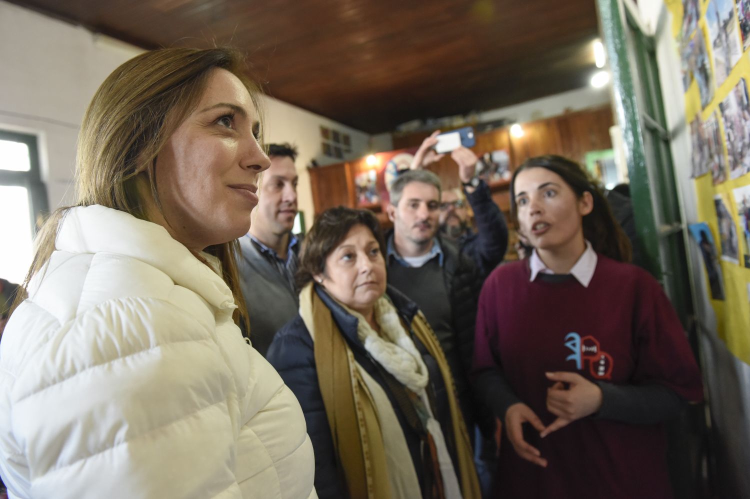 Vidal visitó Necochea y llamó a "vencer a las mafias que consolidan la pobreza"