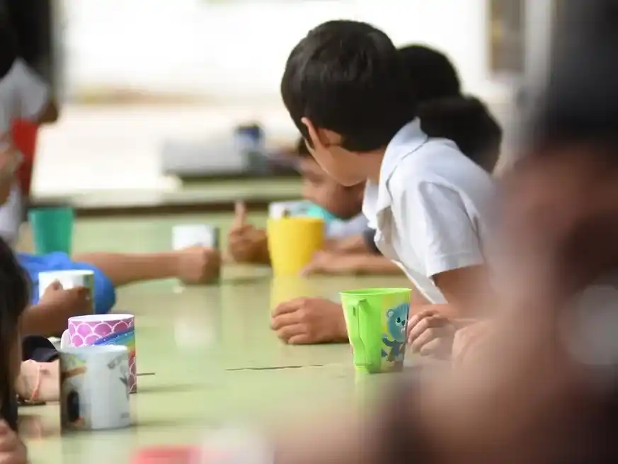 Con las aulas cerradas hasta marzo, la provincia garantiza la alimentación de los chicos que más lo necesitan. Foto: Pablo Aguirre