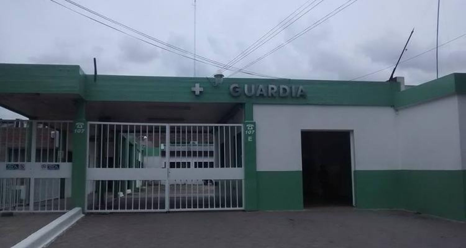 Ruta 191: Un motociclista chocó con una camioneta y fue asistido en el Hospital