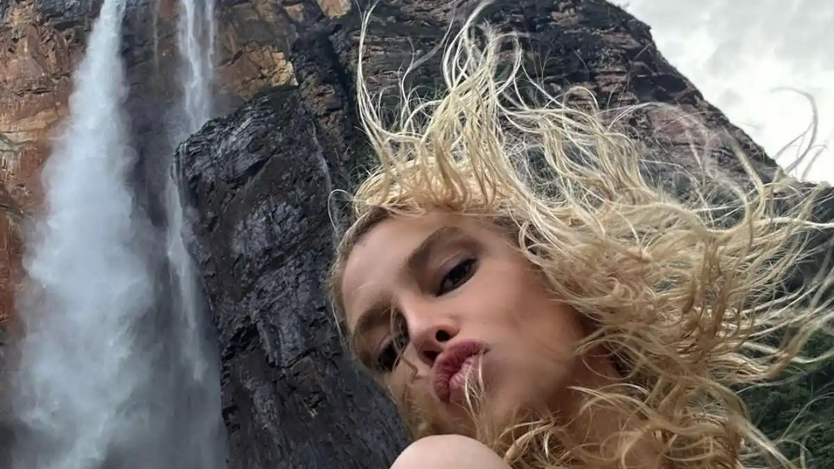 Furor en las redes: modelo de Victoria Secret visita el Salto Ángel (+Fotos)