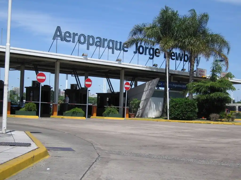 Un trabajador murió en el Aeroparque Jorge Newbery - imagen de archivo.