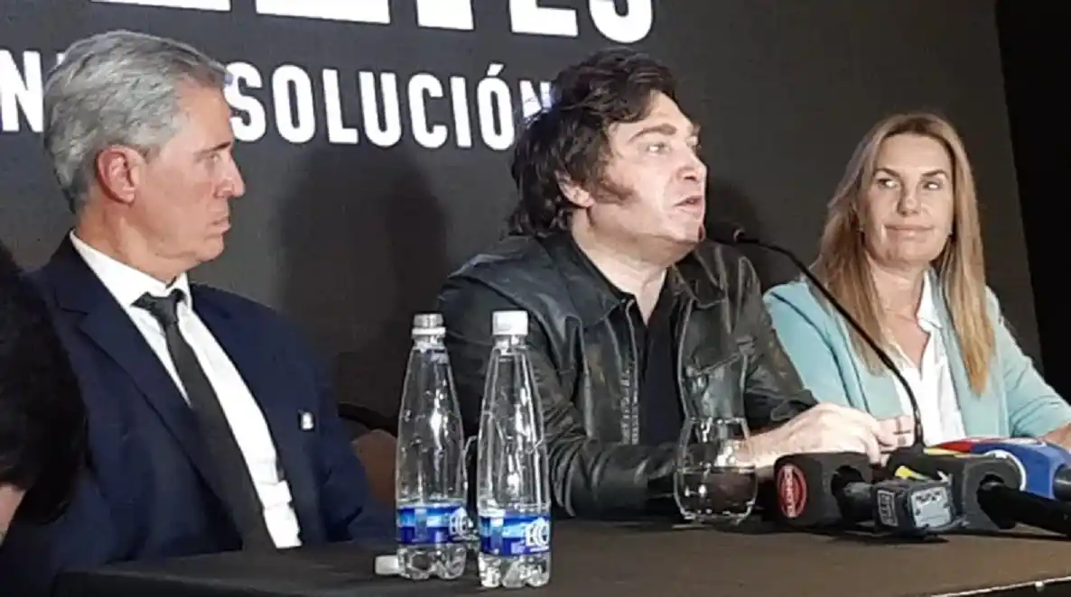 Javier Milei en Paraná: "Venimos a proponer el modelo de la libertad"