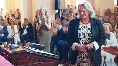 Jessica Valentini, la primera del TSJ