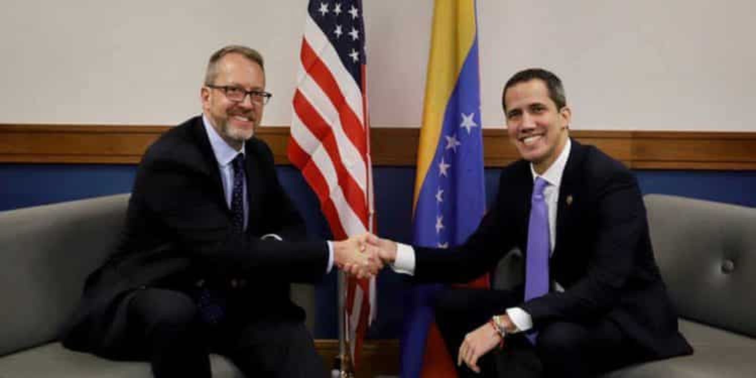 EE.UU. respalda el «Acuerdo de Salvación Nacional» presentado por Guaidó