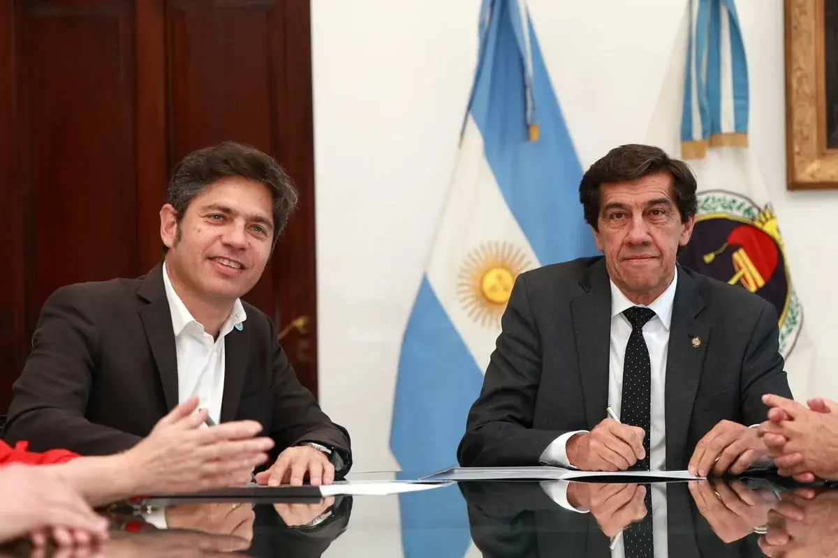 Kicillof con Sadir
