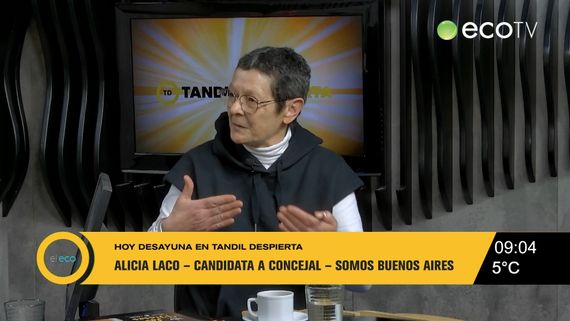 Alicia Laco: "Fue una satisfacción enorme que un gobierno como este me haya venido a buscar"