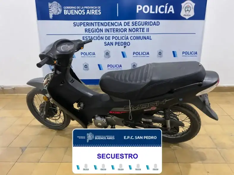 Moto robada en La Fernetería