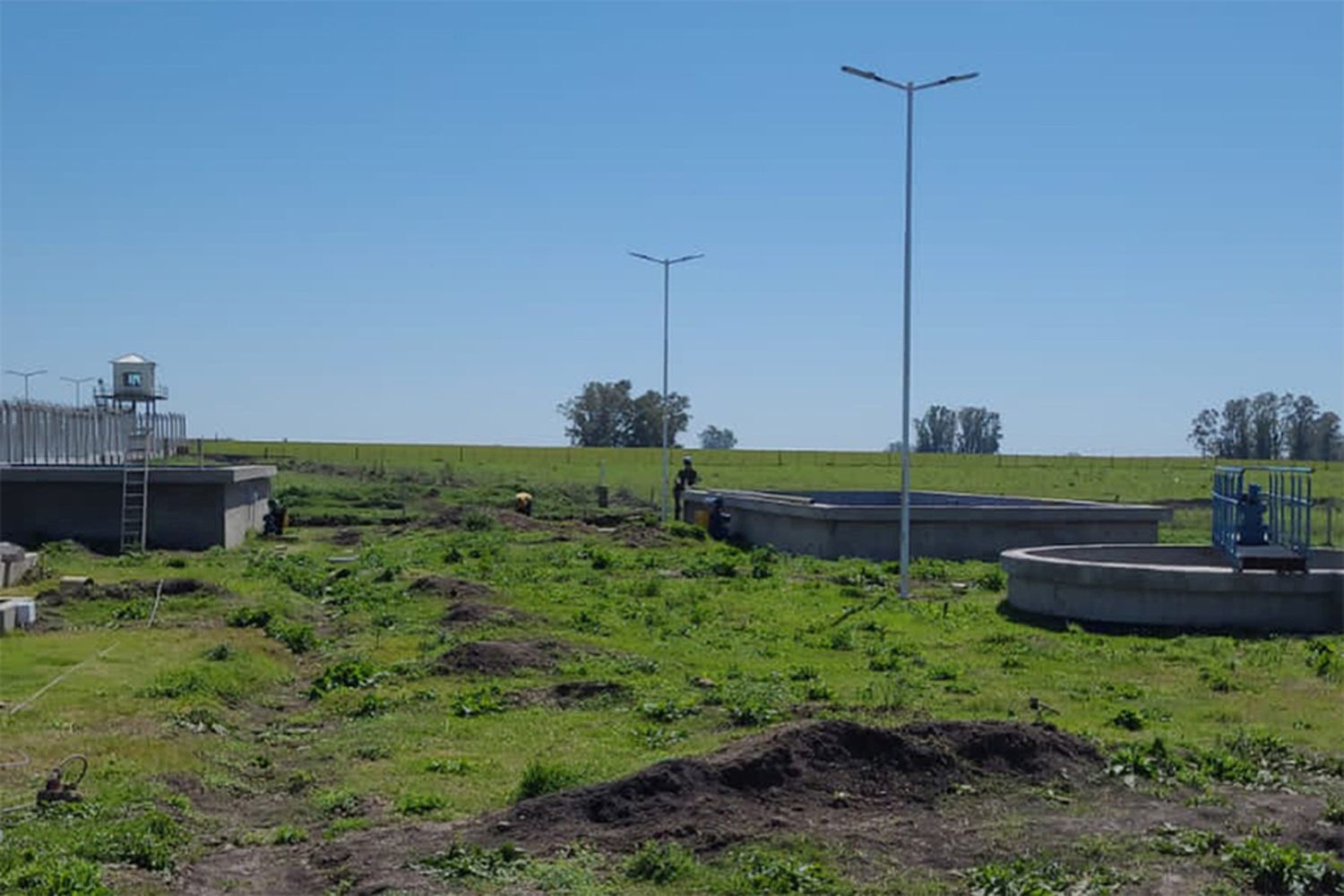 La planta de tratamiento de líquidos cloacales tiene por objetivo mejorar la calidad de vida y salud de los internos y trabajadores de la UP 9.