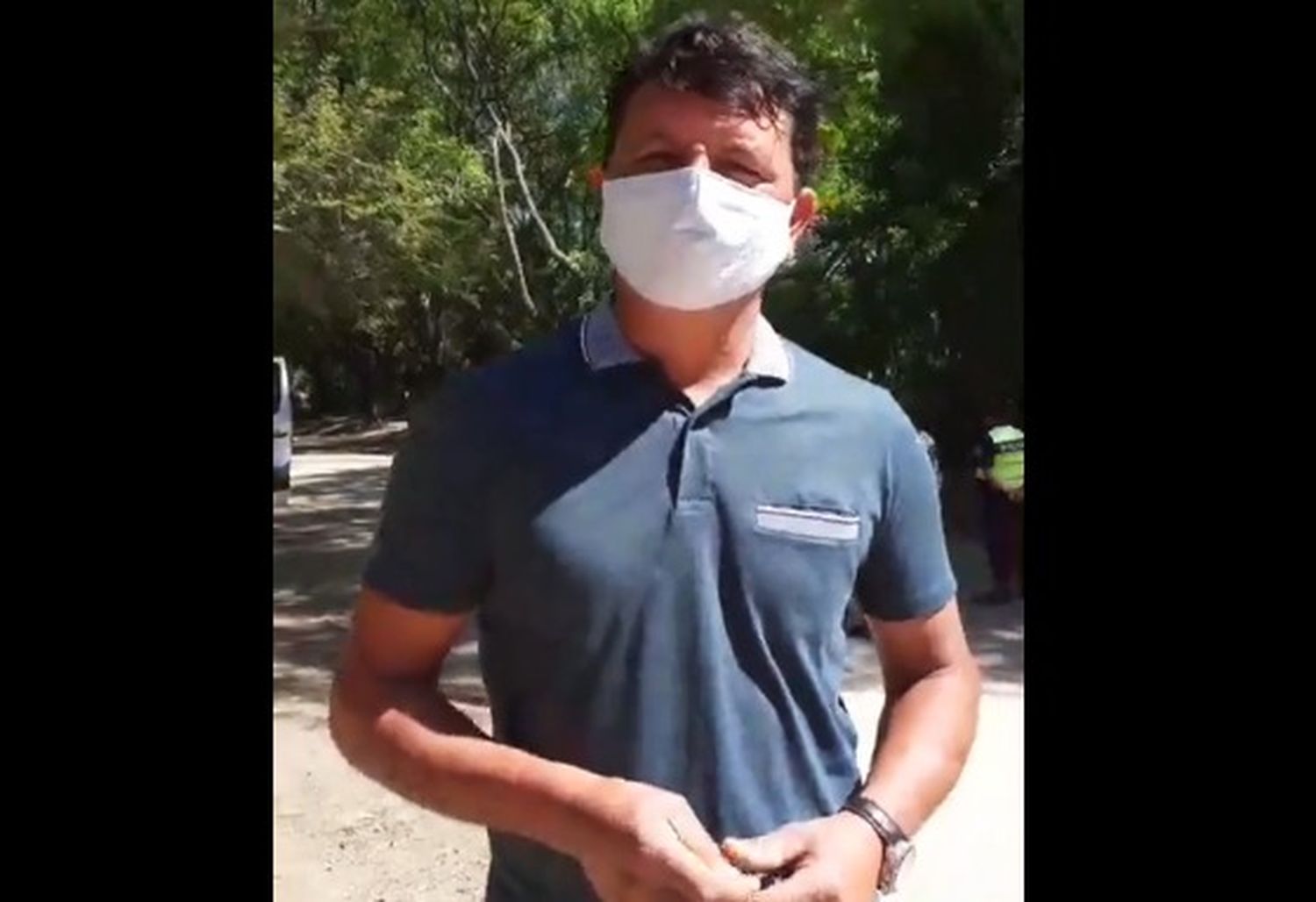 Jorge López, el pescador que halló las cadenas en Vuelta de Obligado: “Estoy orgulloso”