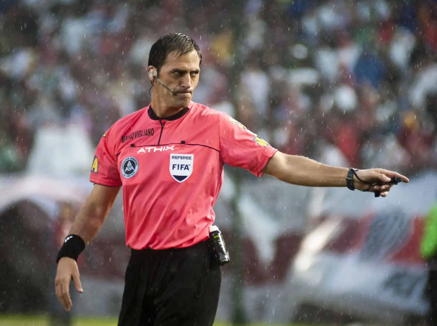 Vigliano, en el Superclásico
