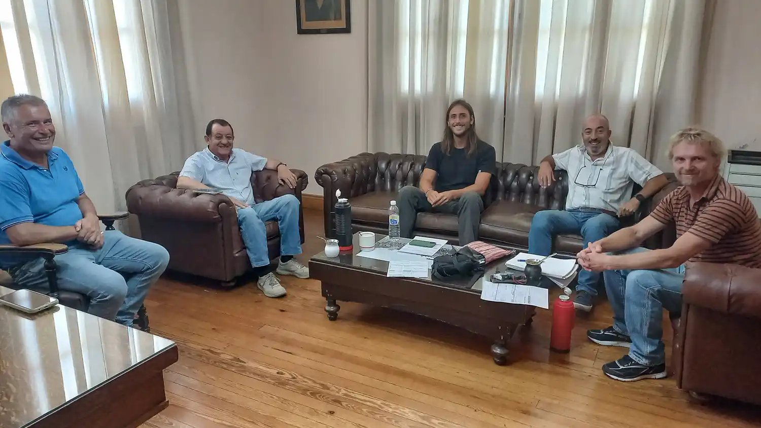Energía Solar: Marini recibió al ingeniero Franco Mendía