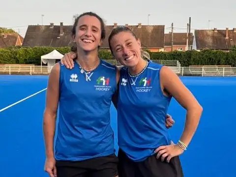 Dos marplatenses en el plantel de Italia para el Europeo de Hockey en Polonia
