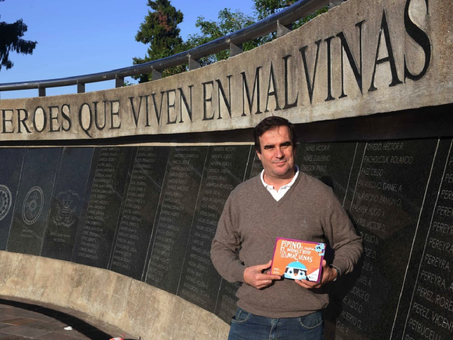 Presentaron el primer libro infantil sobre Malvinas escrito por ex combatiente