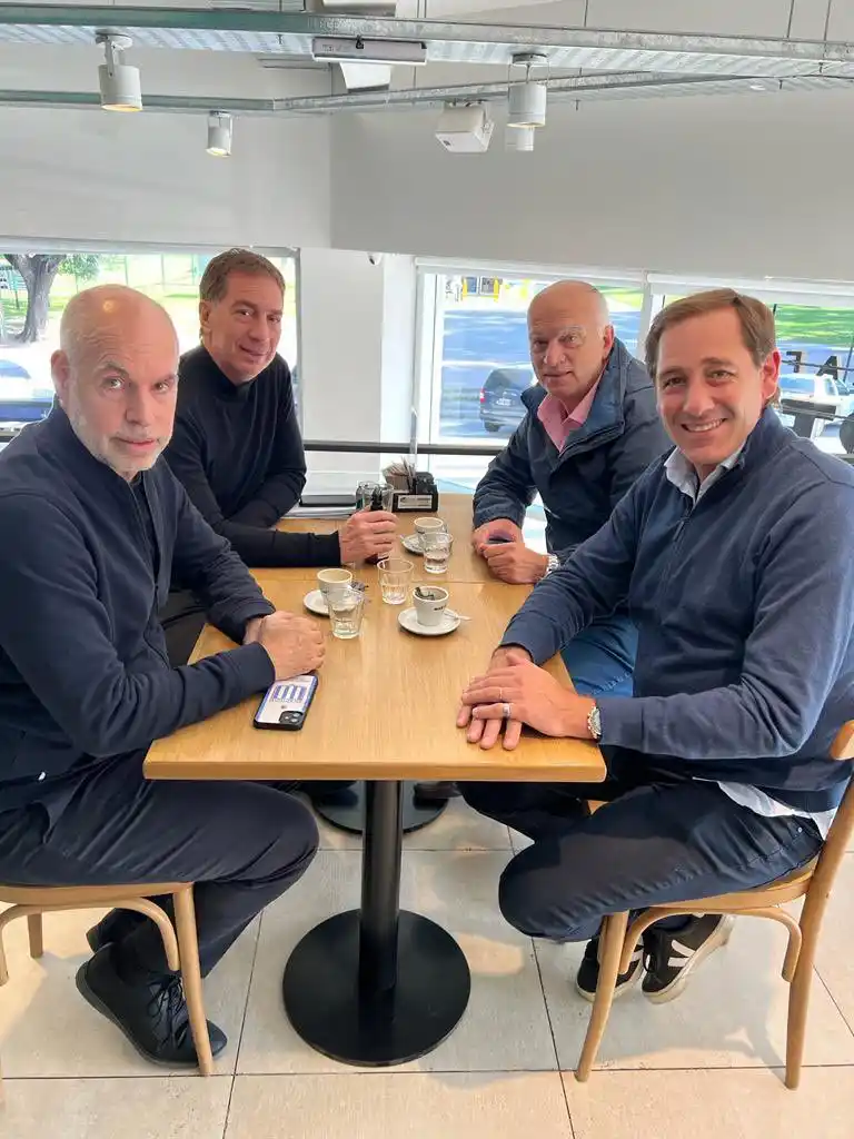 Reunión PRO: Se juntaron Larreta, Santilli, Garro y Grindetti con miras al 2023