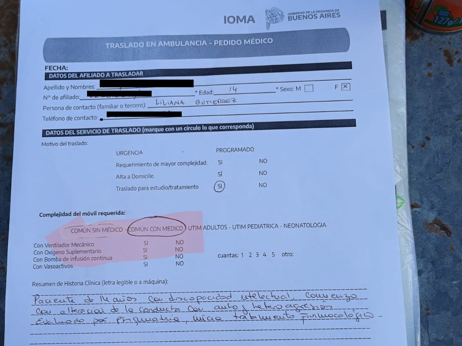 Denuncia Usicom