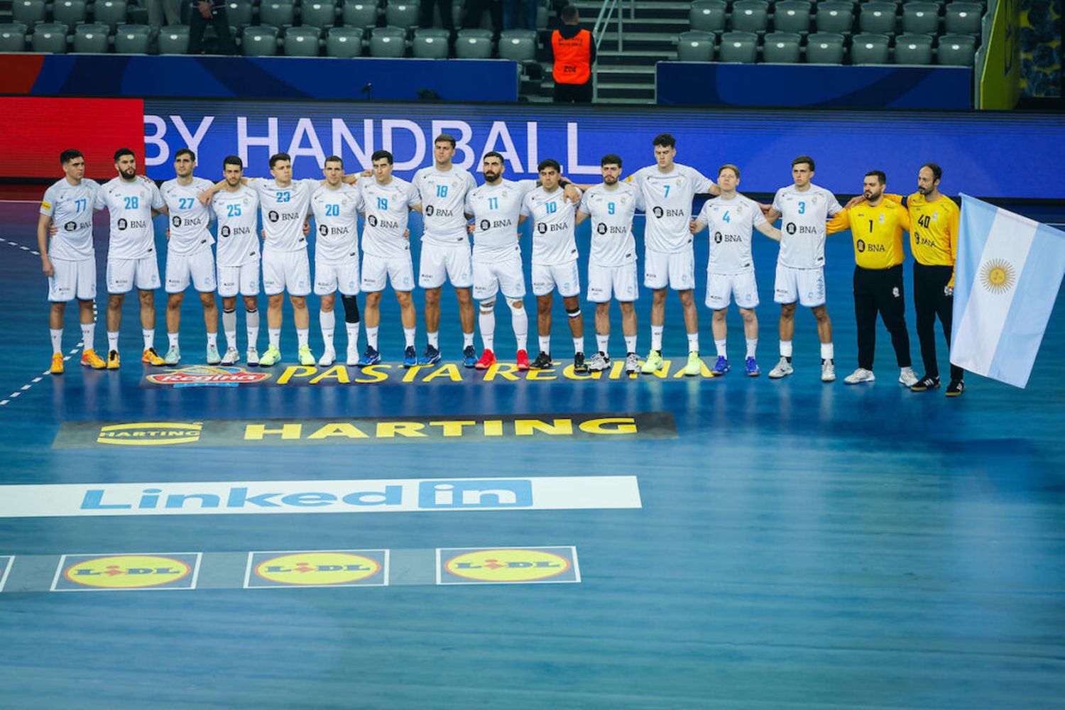 Argentina no pudo con Croacia en el segundo partido.