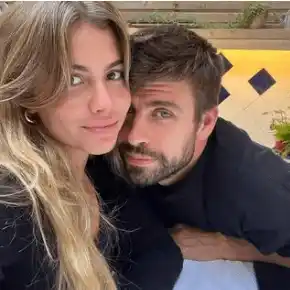 Piqué y Clara Chía. Foto Instagram