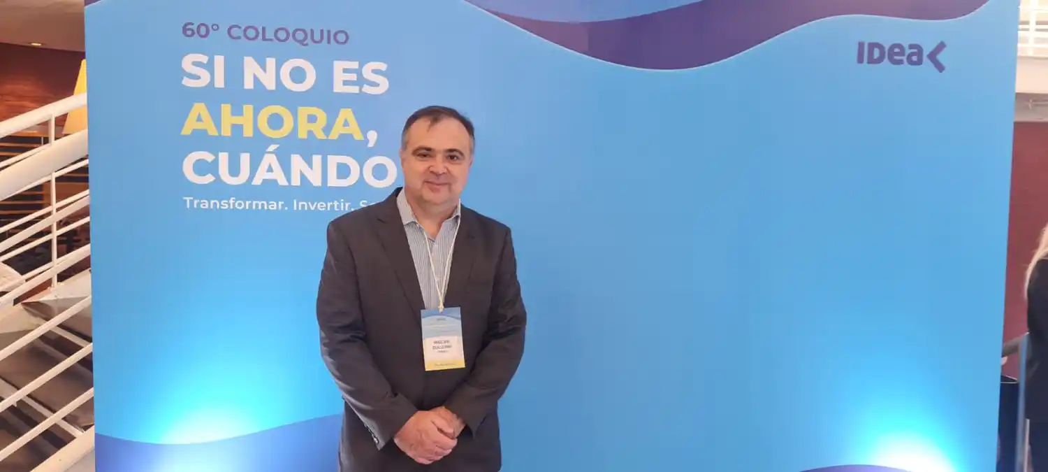 Maglieri forma parte además del comité organizador del 60° Coloquio de IDEA.