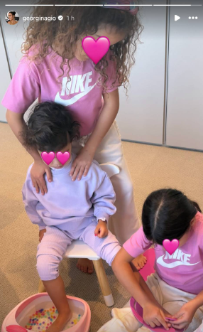 Los hijos de Georgina y Cristiano Ronaldo