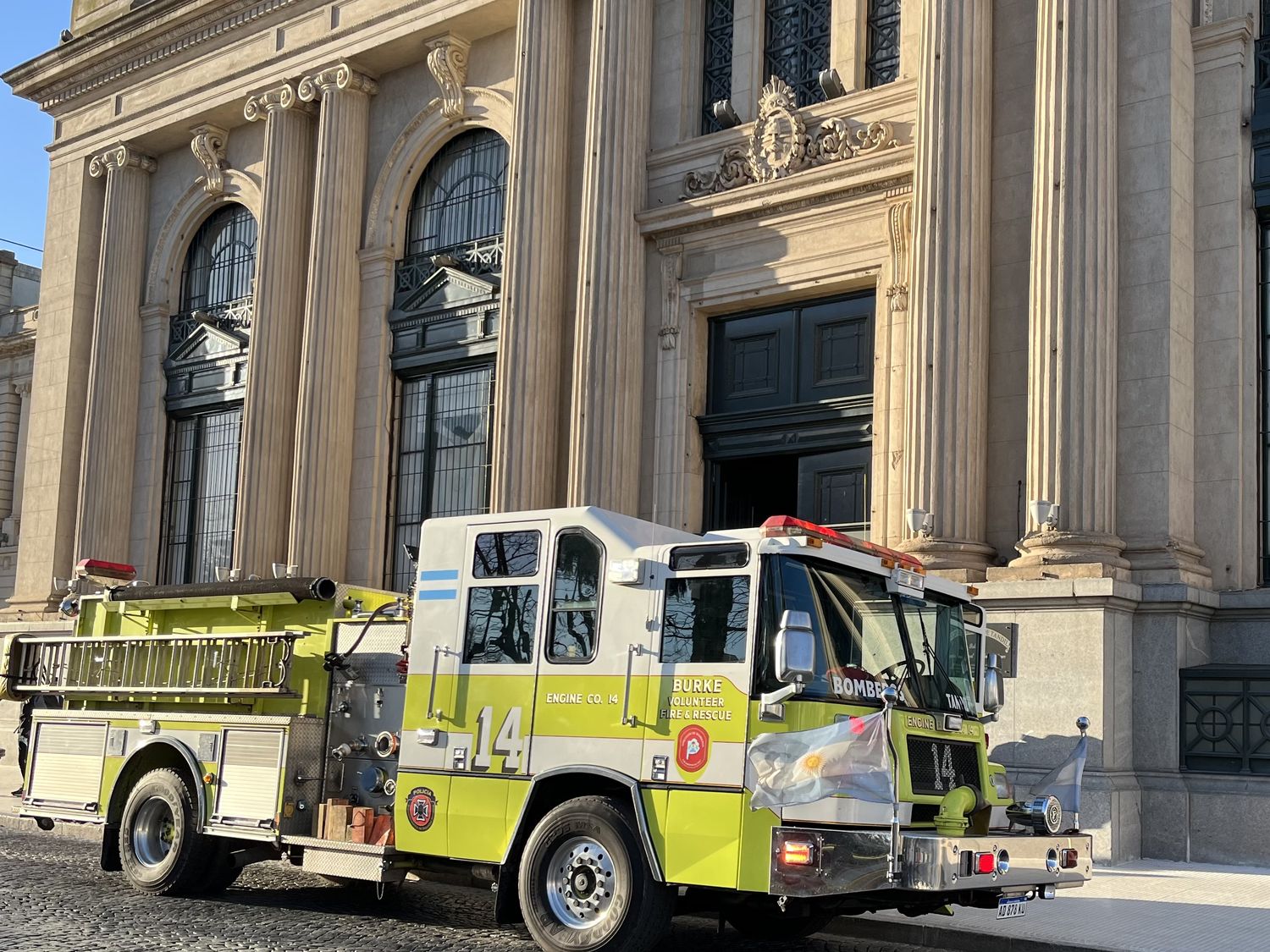 Sofocaron un principio de incendio en el exHipotecario