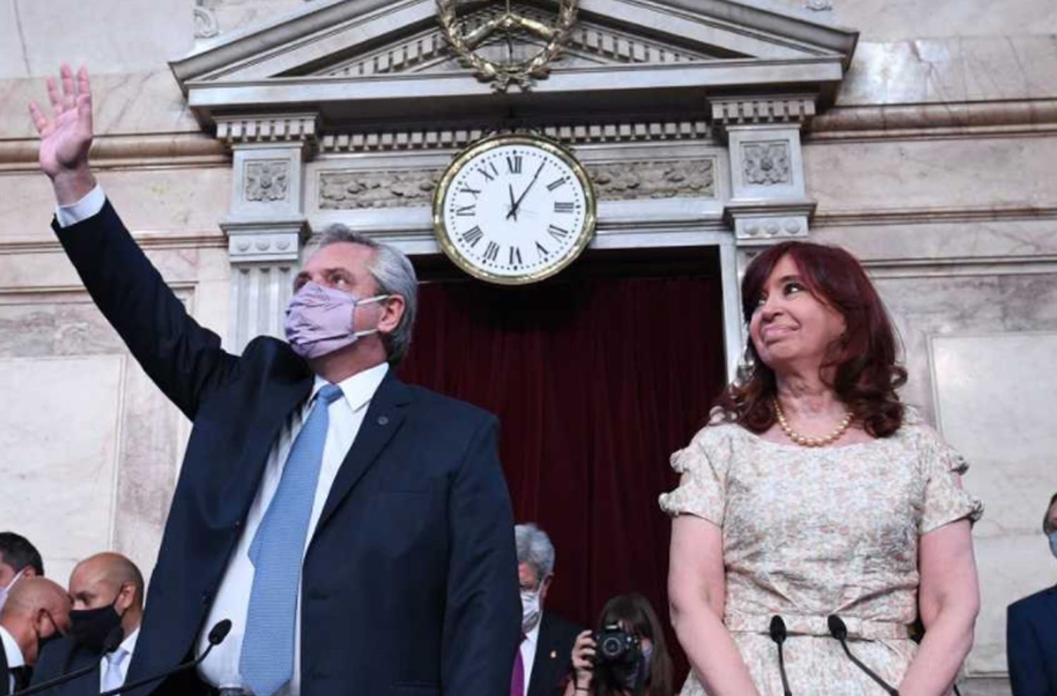 Alberto Fernández desde Madrid: «La de Cristina es una mirada parcial, desatiende que vivimos una pandemia”