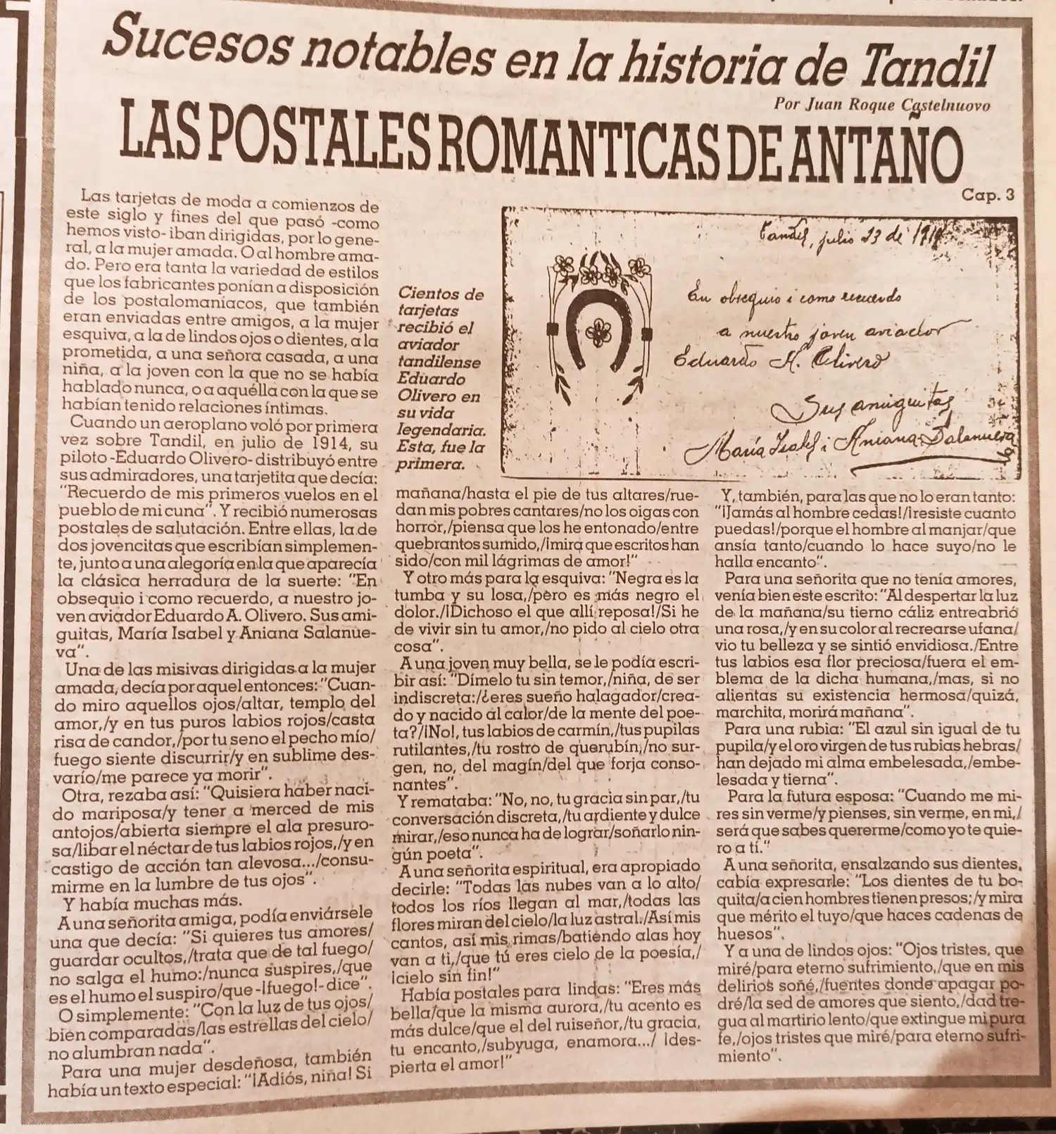 Las postales románticas de antaño - Cap. 3