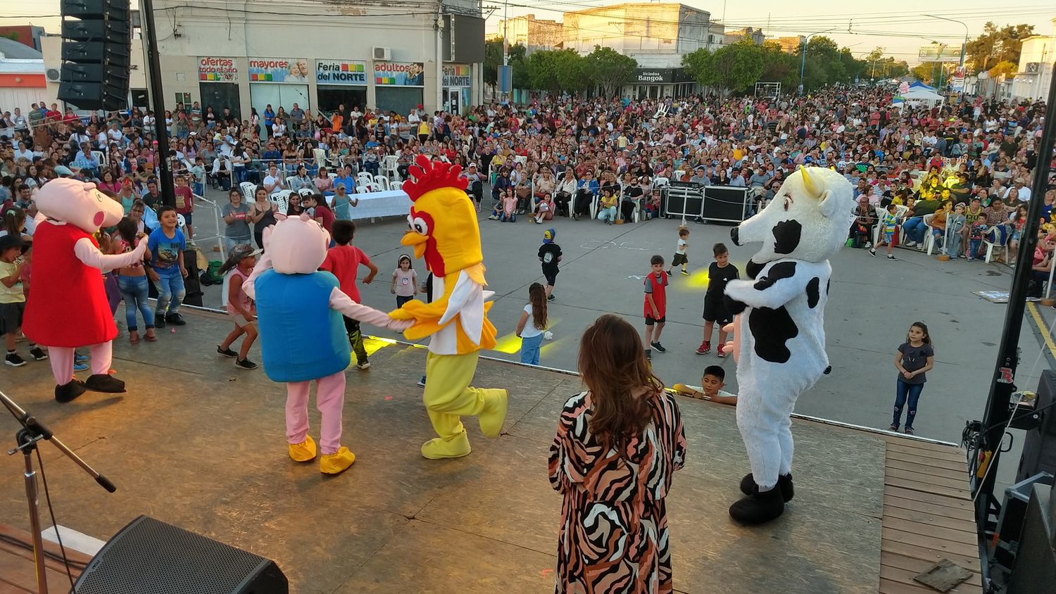 Exitoso festival en San Cristóbal
