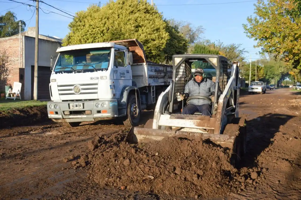 El gobierno venadense prepara terreno para pavimentar nuevas calles