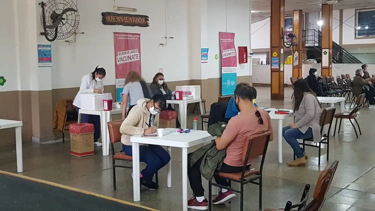 Vacunatorio: creció la demanda y el Gobierno local busca que quede dentro de la estructura municipal