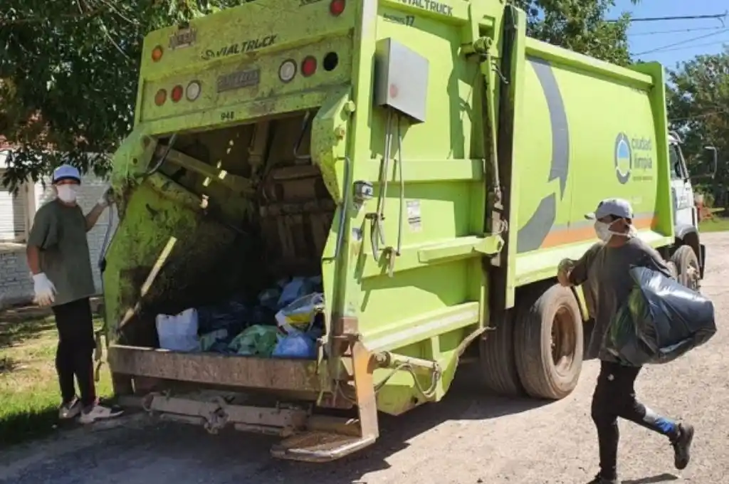 Cambia el horario de recolección de residuos en Santo Tomé