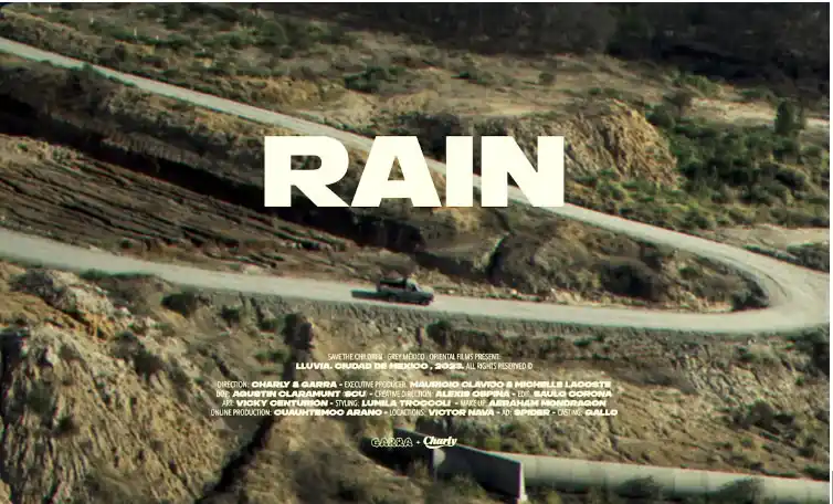 LLUVIA el cortometraje que replantea el camino de la sociedad nominado a los premios internacionales Cannes