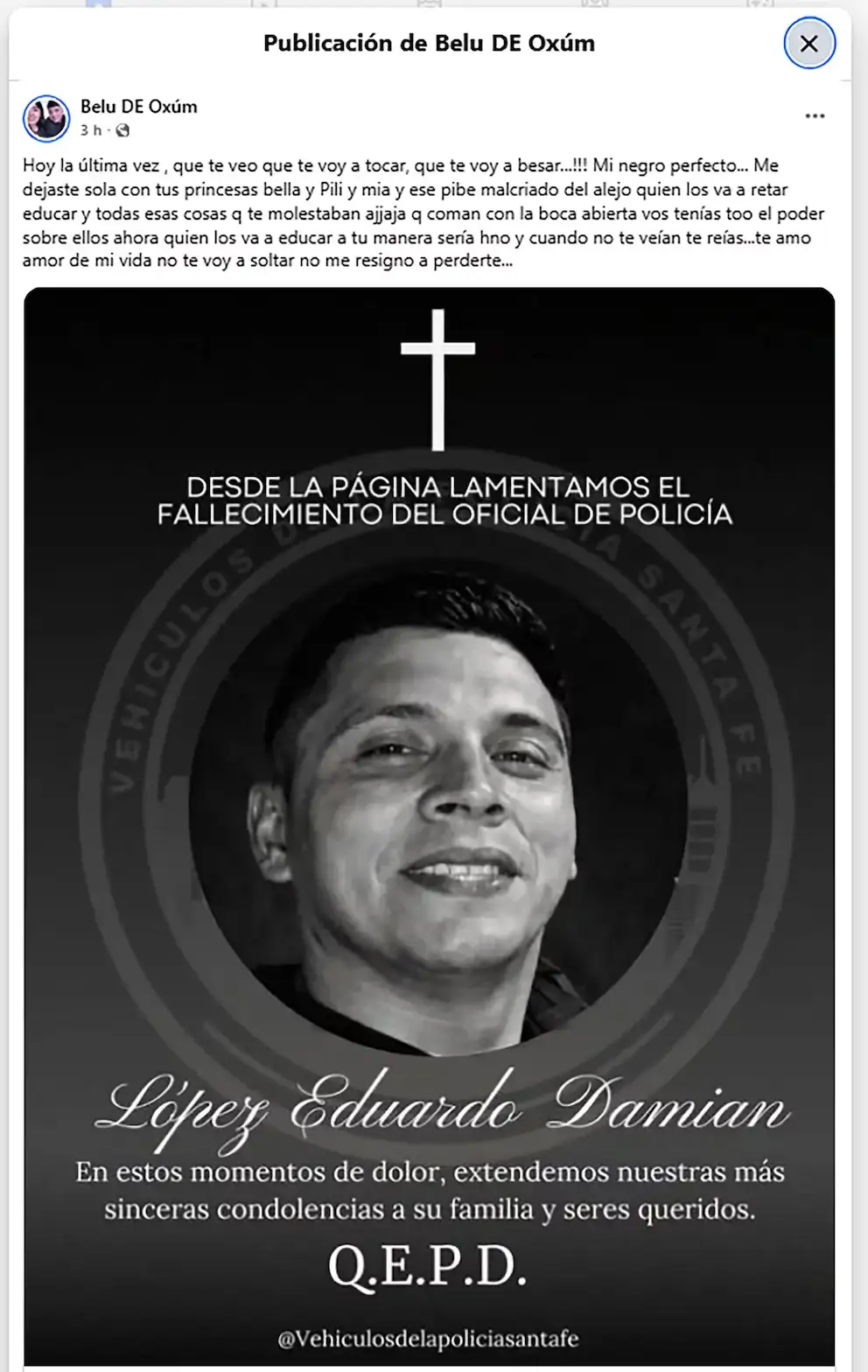 policía asesinado en Santa Fe - 3