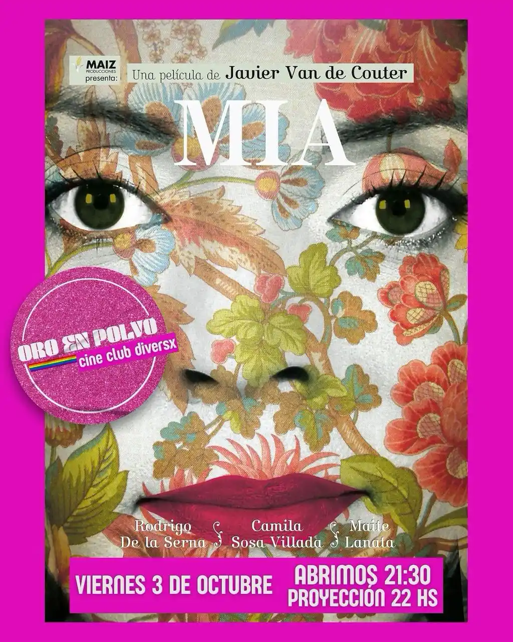 Cine, diversidad y orgullo: se proyecta Mía en Gualeguay