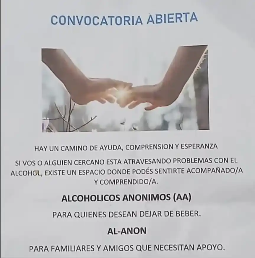 convocatoria alcoholicos anonimos
