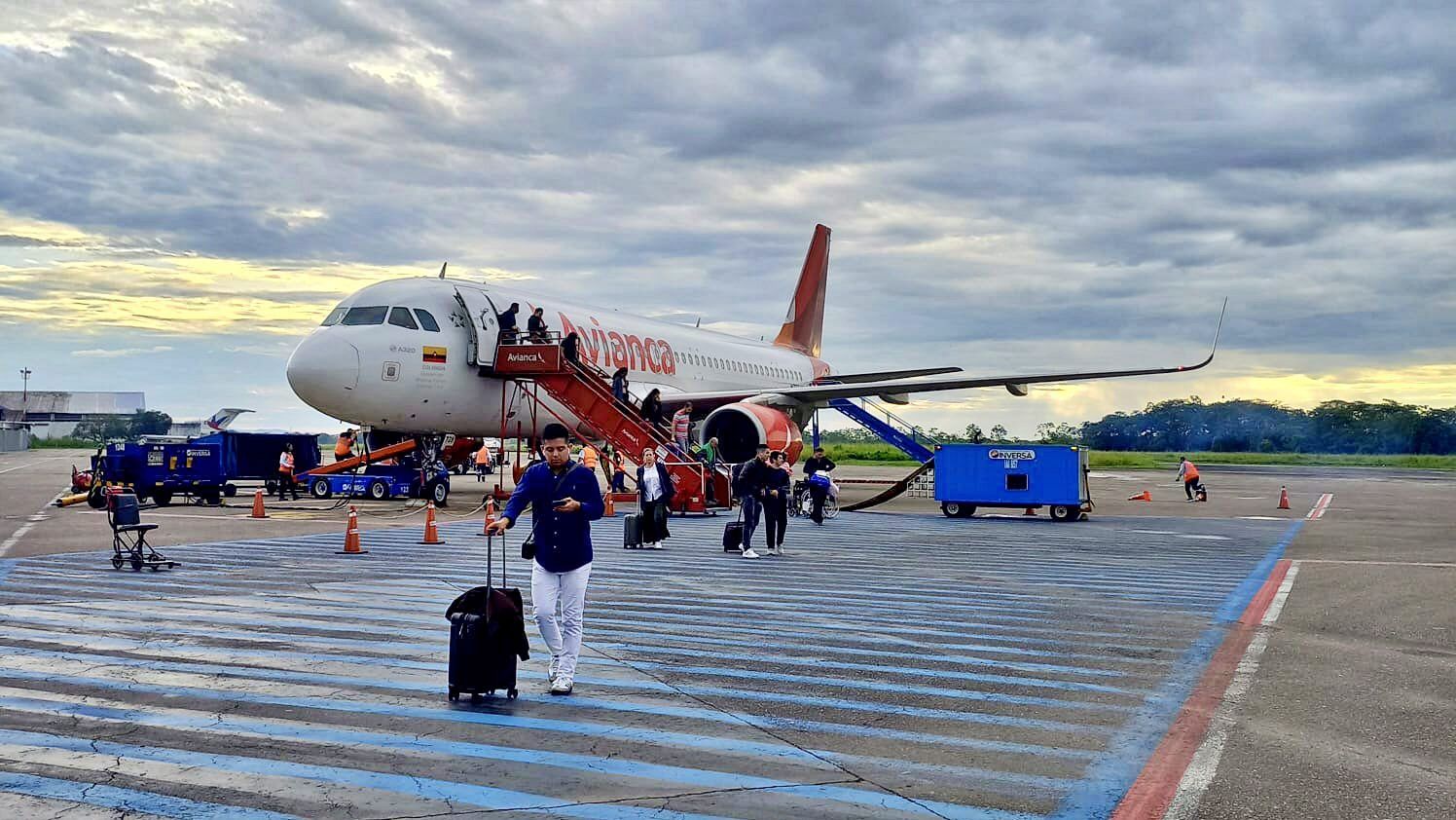 avianca inició sus vuelos entre Medellín y San Juan (SJU)