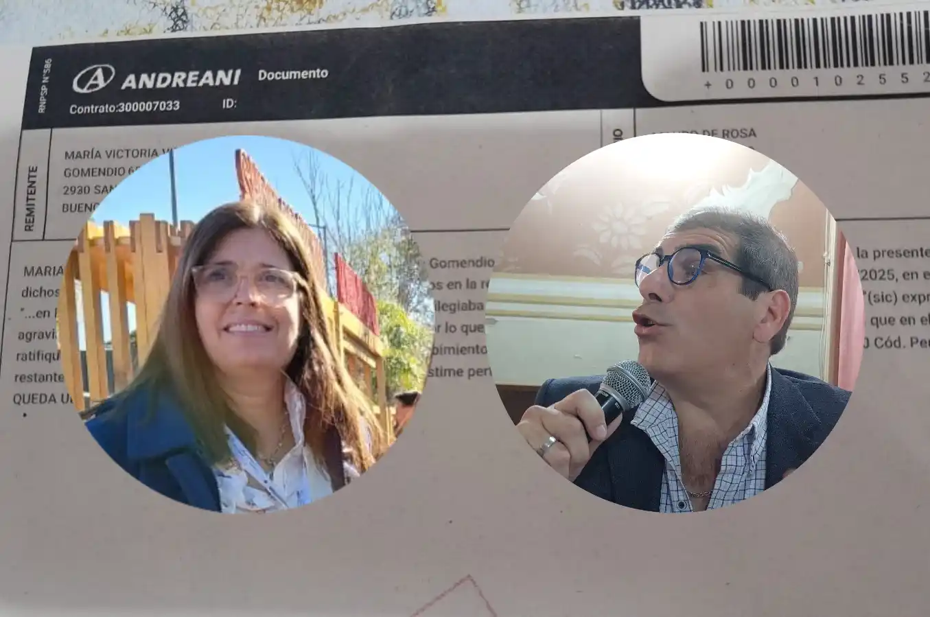 Vitale y De Rosa intercambiaron cartas documento.