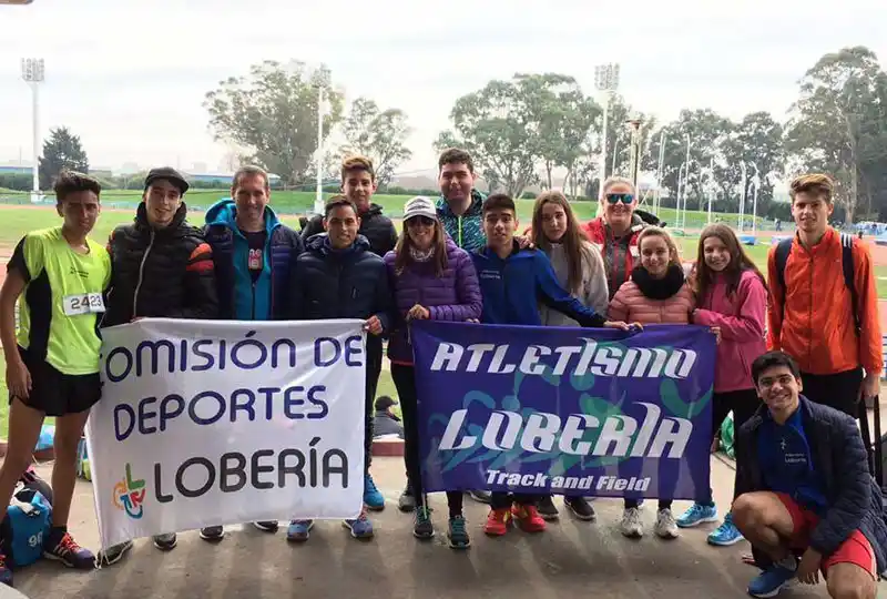 LOBERIA: Buena labor de la Escuela Municipal de Atletismo