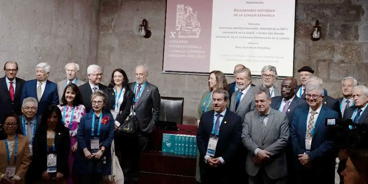 La RAE presentó el primer Diccionario Histórico de la Lengua Española