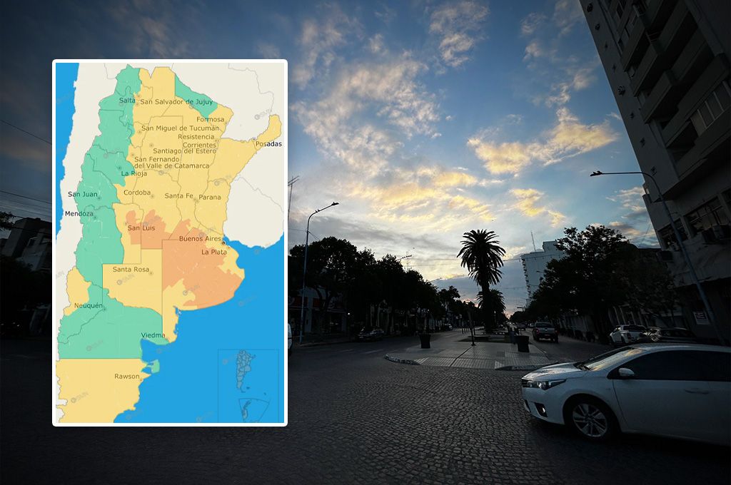 Alerta por tormentas fuertes en Rafaela: se espera una jornada inestable y con ráfagas intensas