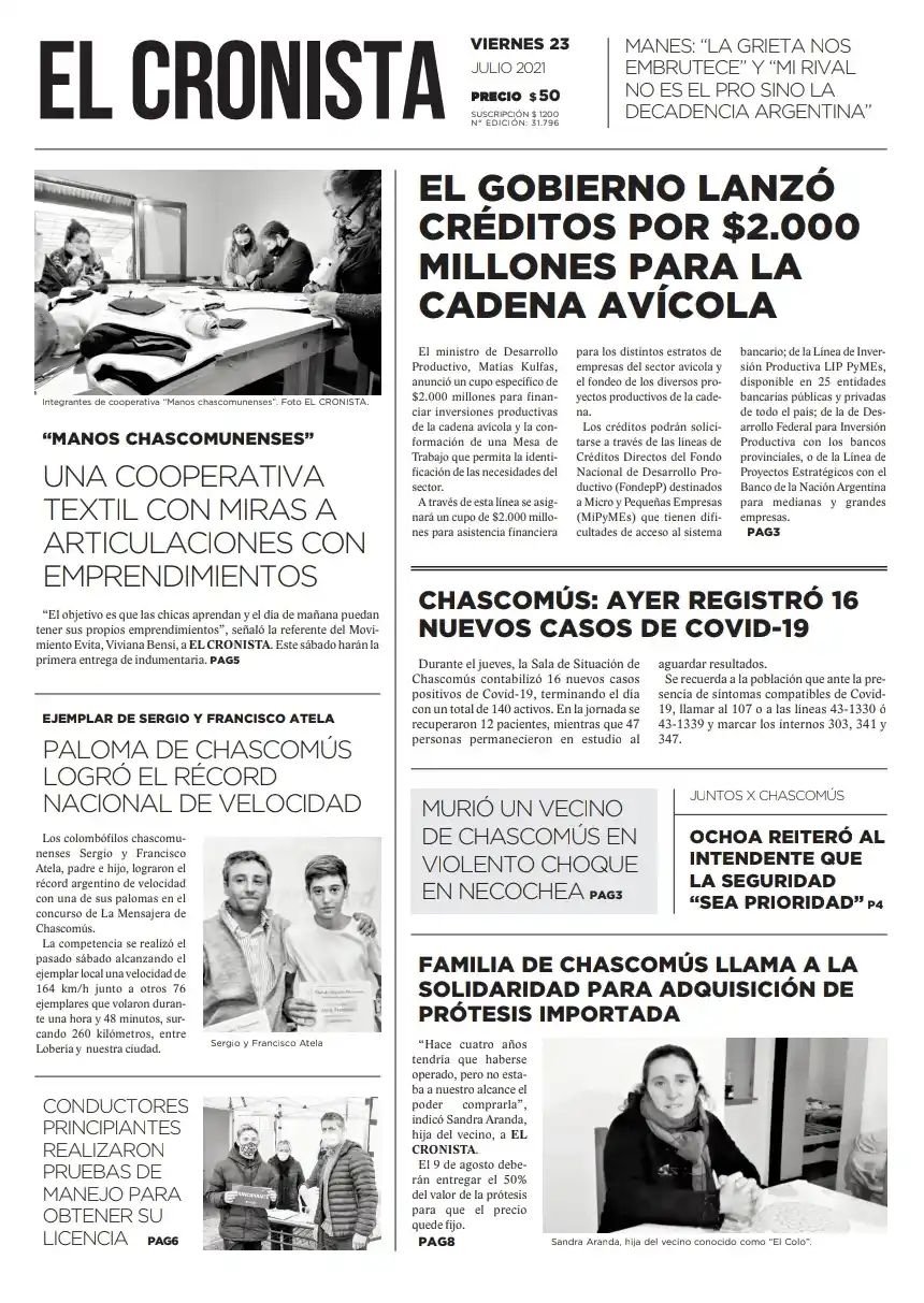 Tapa 23 de julio 2021