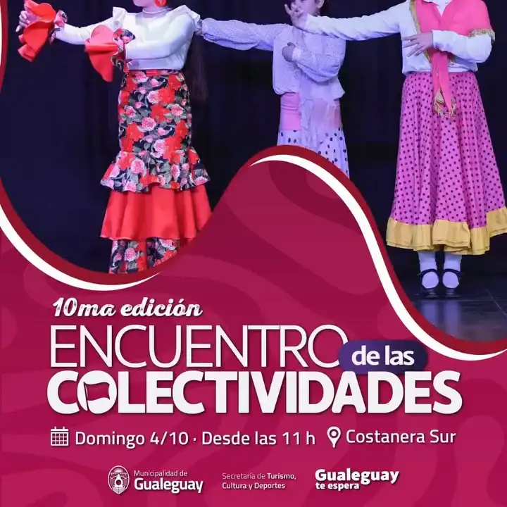 Gualeguay se prepara para la 10° edición del Encuentro Provincial de las Colectividades